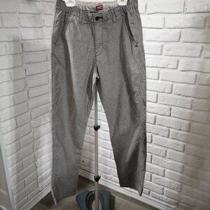Levi's XX Chino EZ Black & White Check Taper Leg Stretch Size Small Pants